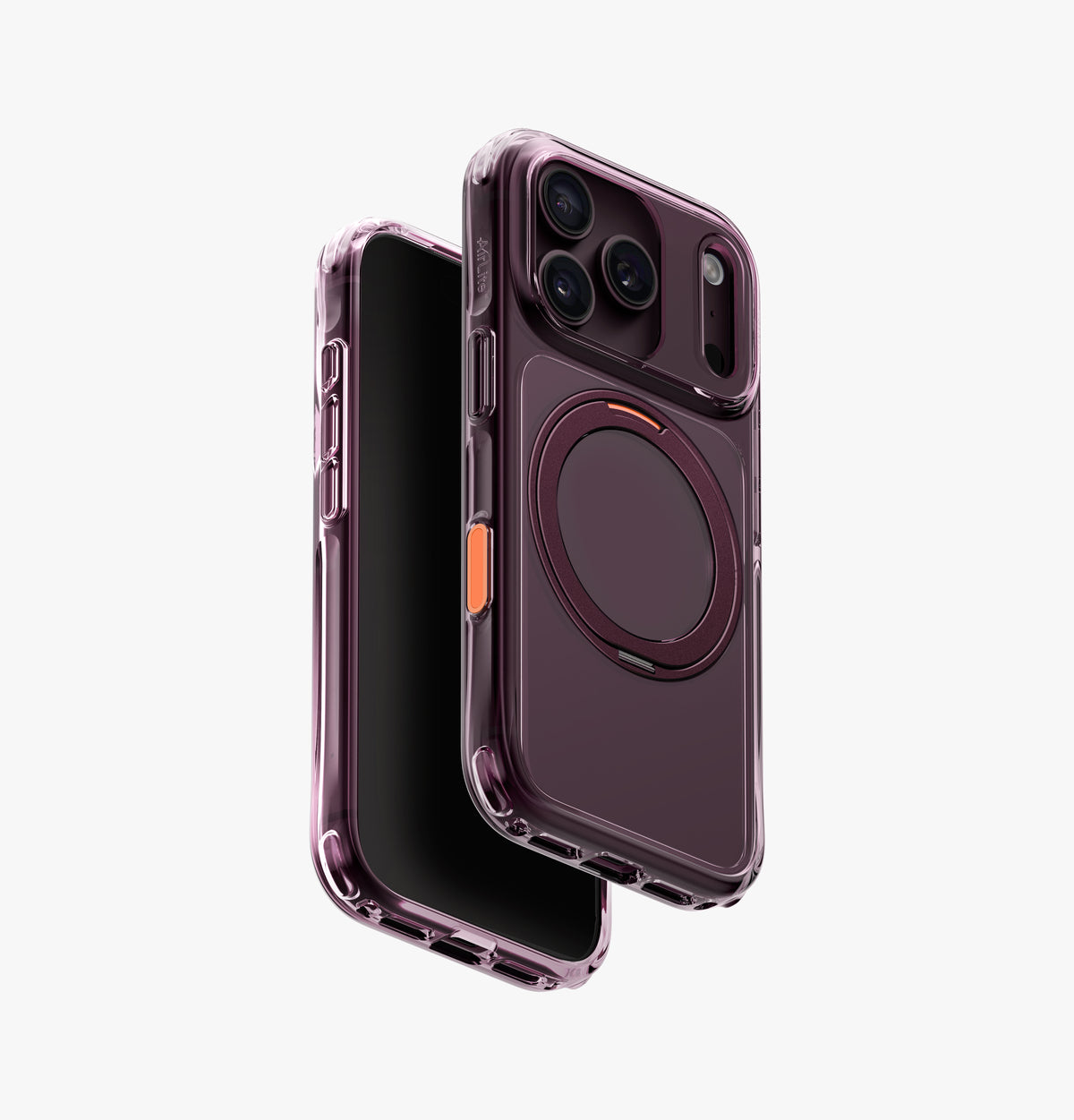 Carcasa Uniq Swivix Magsafe Soporte Giratório iPhone 18 Pro Max - Vino - OPEN BOX - NUEVA PERO SIN EMPAQUE
