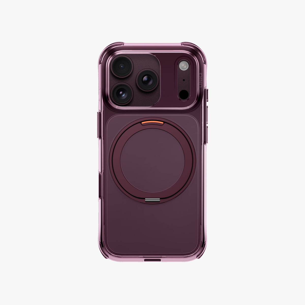 Carcasa Uniq Swivix Magsafe Soporte Giratório iPhone 18 Pro Max - Vino - OPEN BOX - NUEVA PERO SIN EMPAQUE