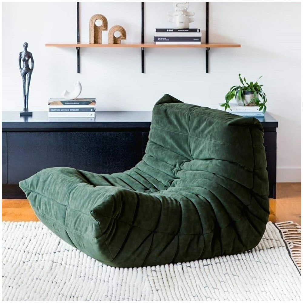 Sillón Puff con Respaldo y Relleno Memory Foam