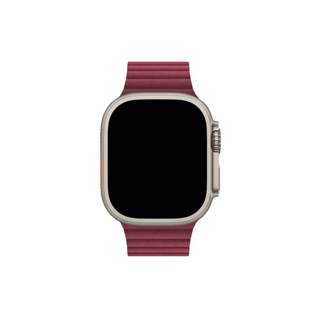 Correa de Cuero Magnética Apple Watch Leather Loop