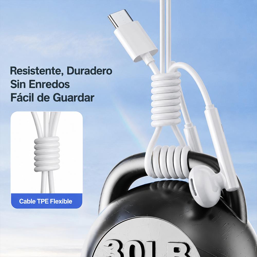 Audifonos Joyroom con Cable Tipo C