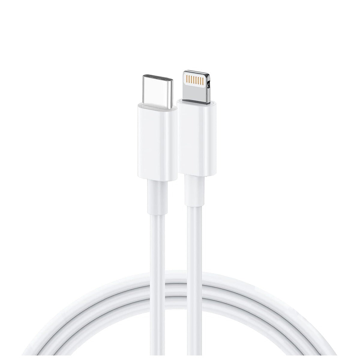 Cable USB-C a Lightning Certificado MFi — Carga Rápida y Datos / 1 Metro
