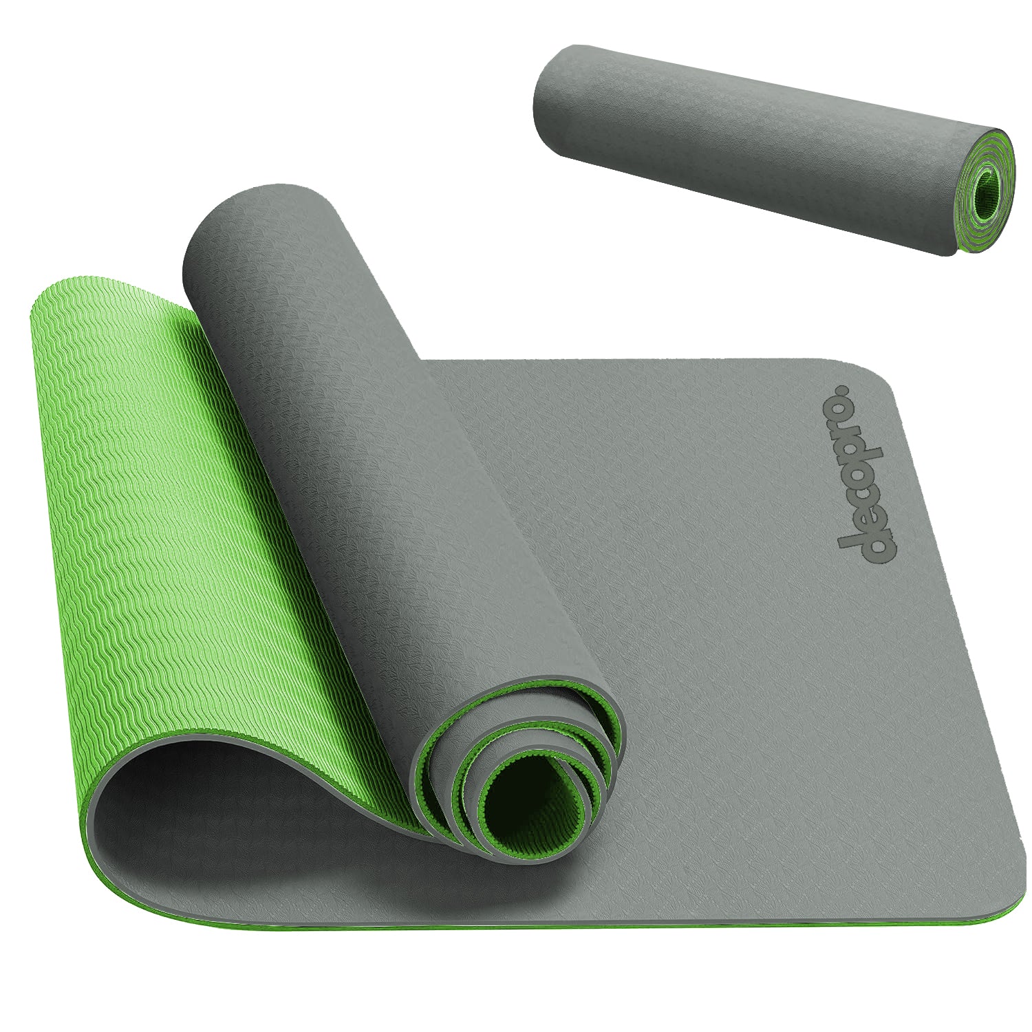 Mat de Yoga Premium Antideslizante – Extra Grueso, Ecológico y de Alta Densidad