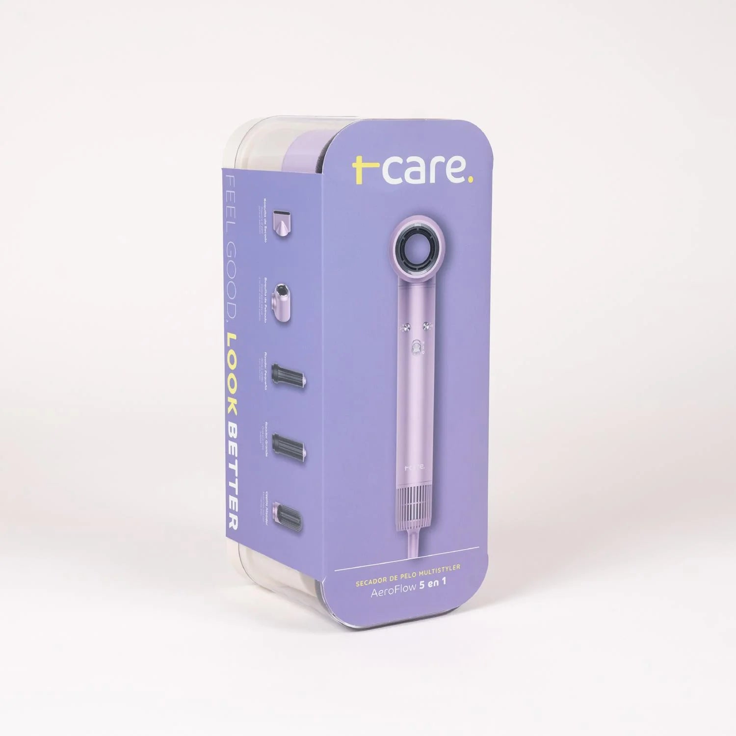 Secador de pelo Multistyler 5 en 1 / Lila / Tcare