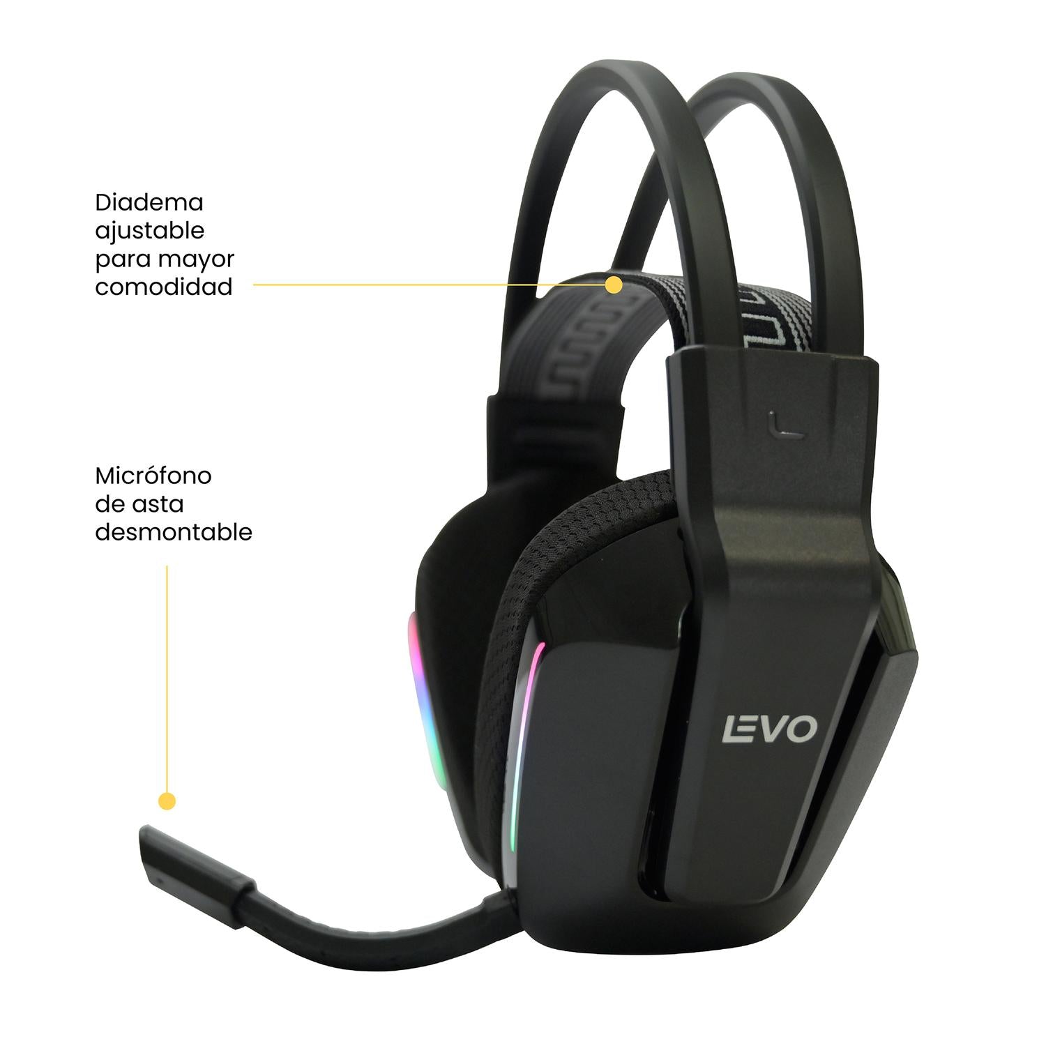 Zenit Elite LEVO - vista posterior diadema