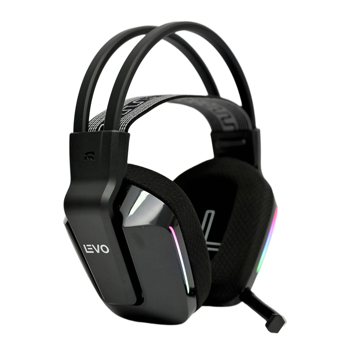 Audífono Gamer Inalámbrico Zenit Elite Bluetooth Rgb / Levo - Negro