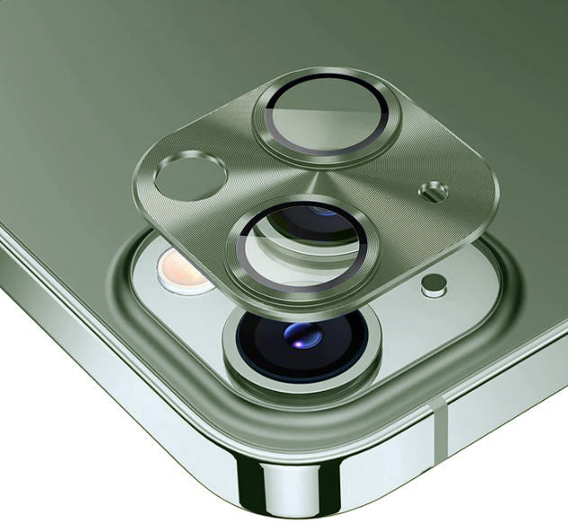 Carcasa Reforzada iPhone 13 Mini +lámina Cámara +vidrio Full