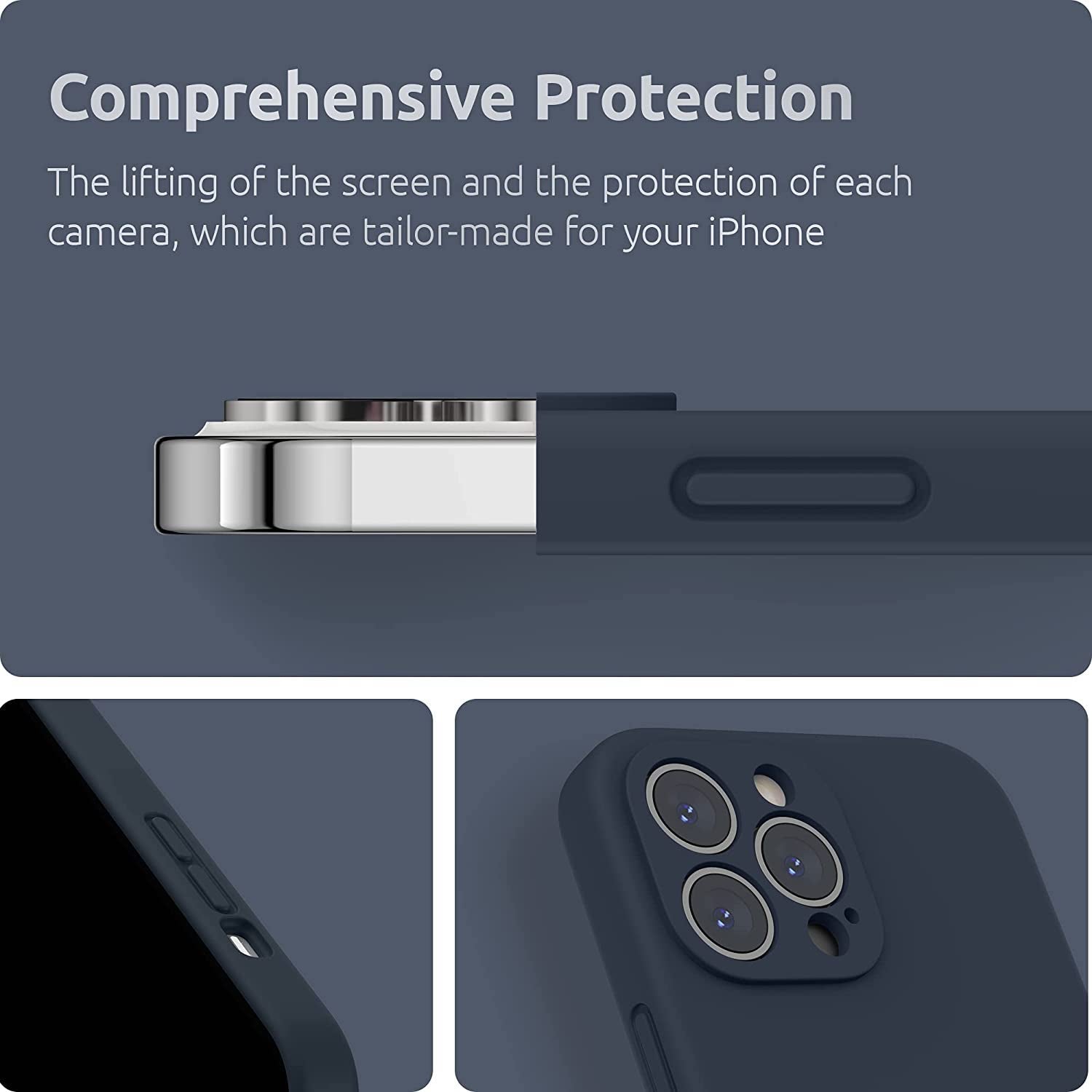 Carcasa Silicona Full iPhone 12 Pro Max