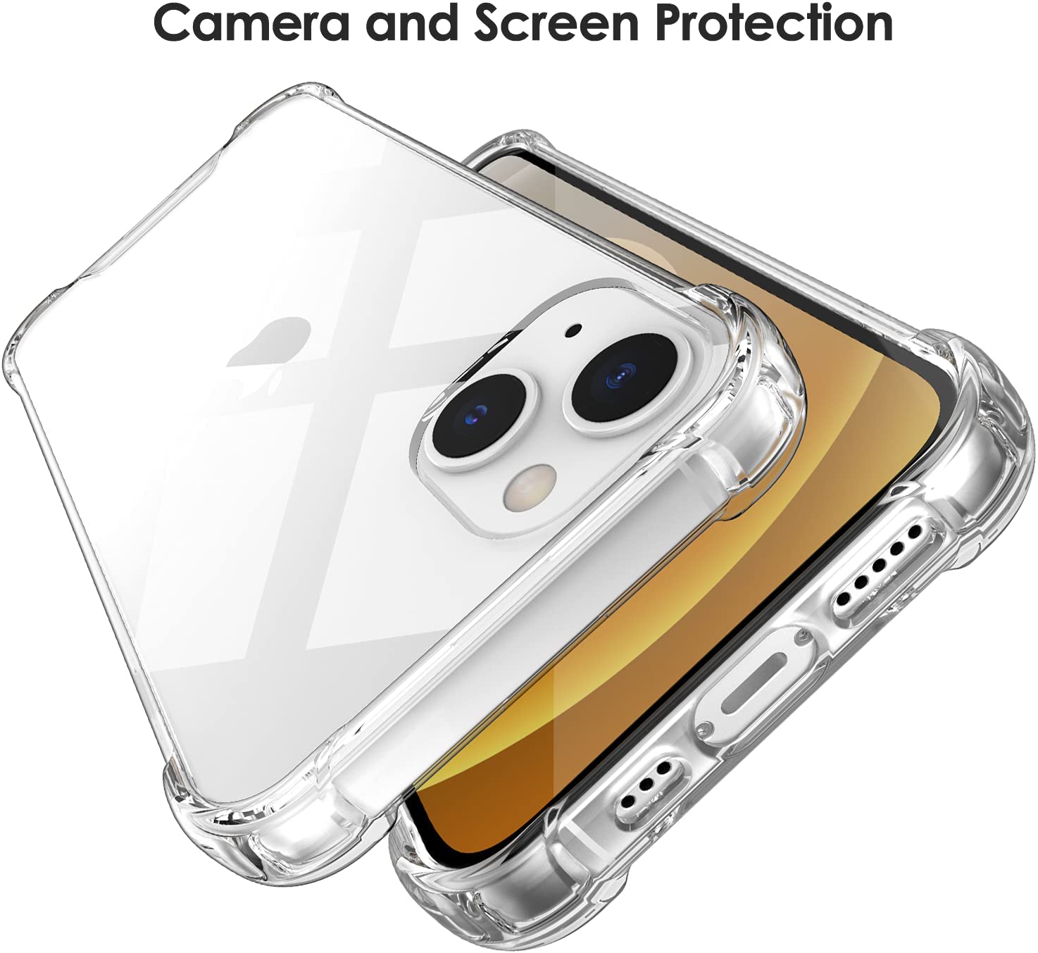 Kit Carcasa Antigolpes Compatible con iPhone XR + Lámina cer