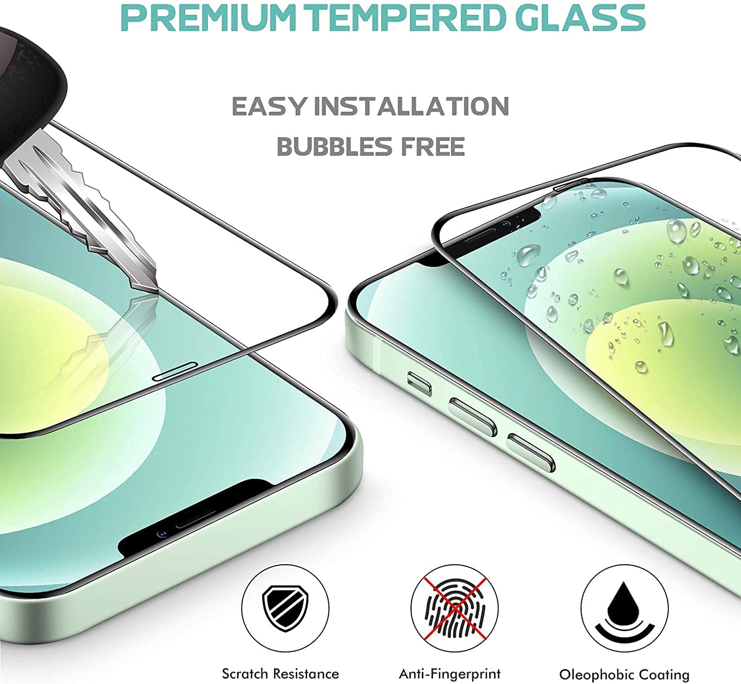 Vidrio Templado Premium iPhone 12 PRO