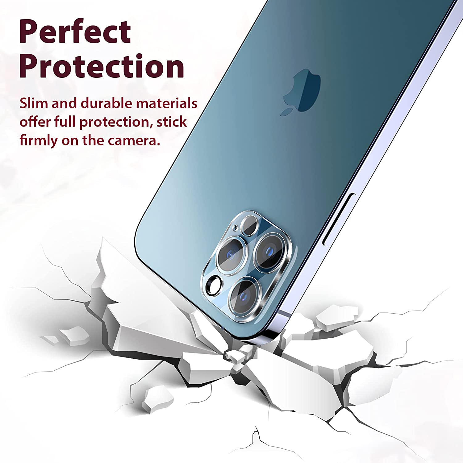 CELLBOX Carcasa Silicona con Protector Cámara para iPhone 13 Pro