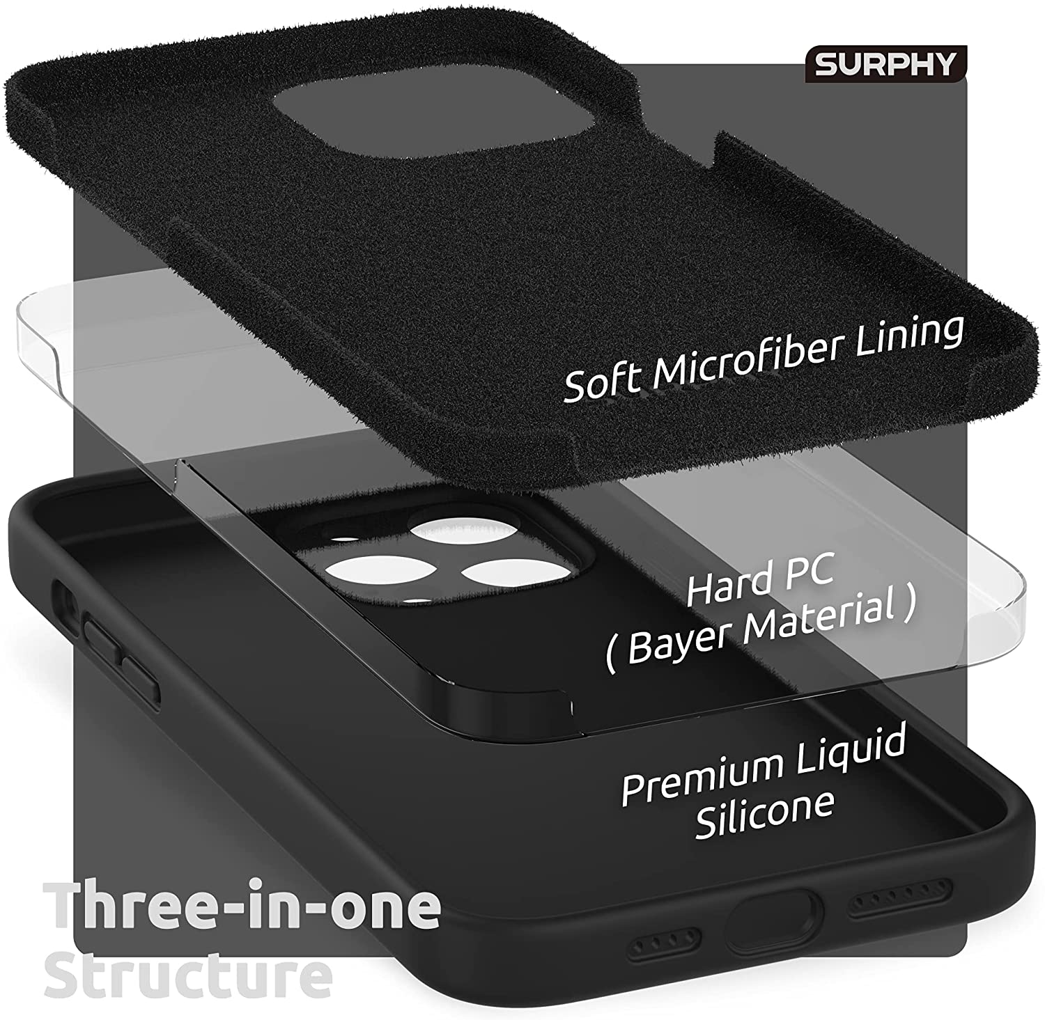 Carcasa Silicona Full iPhone 12 Pro Max