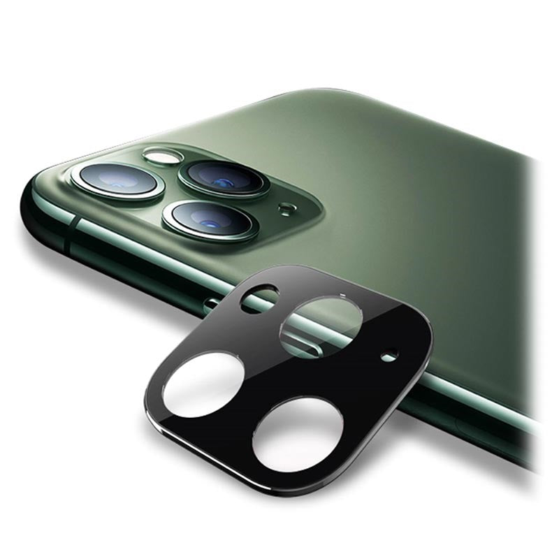 Protector de Cámara iPhone 11 Pro | Vidrio Templado Anti-Rayones - Iphone 11 Pro / Negro