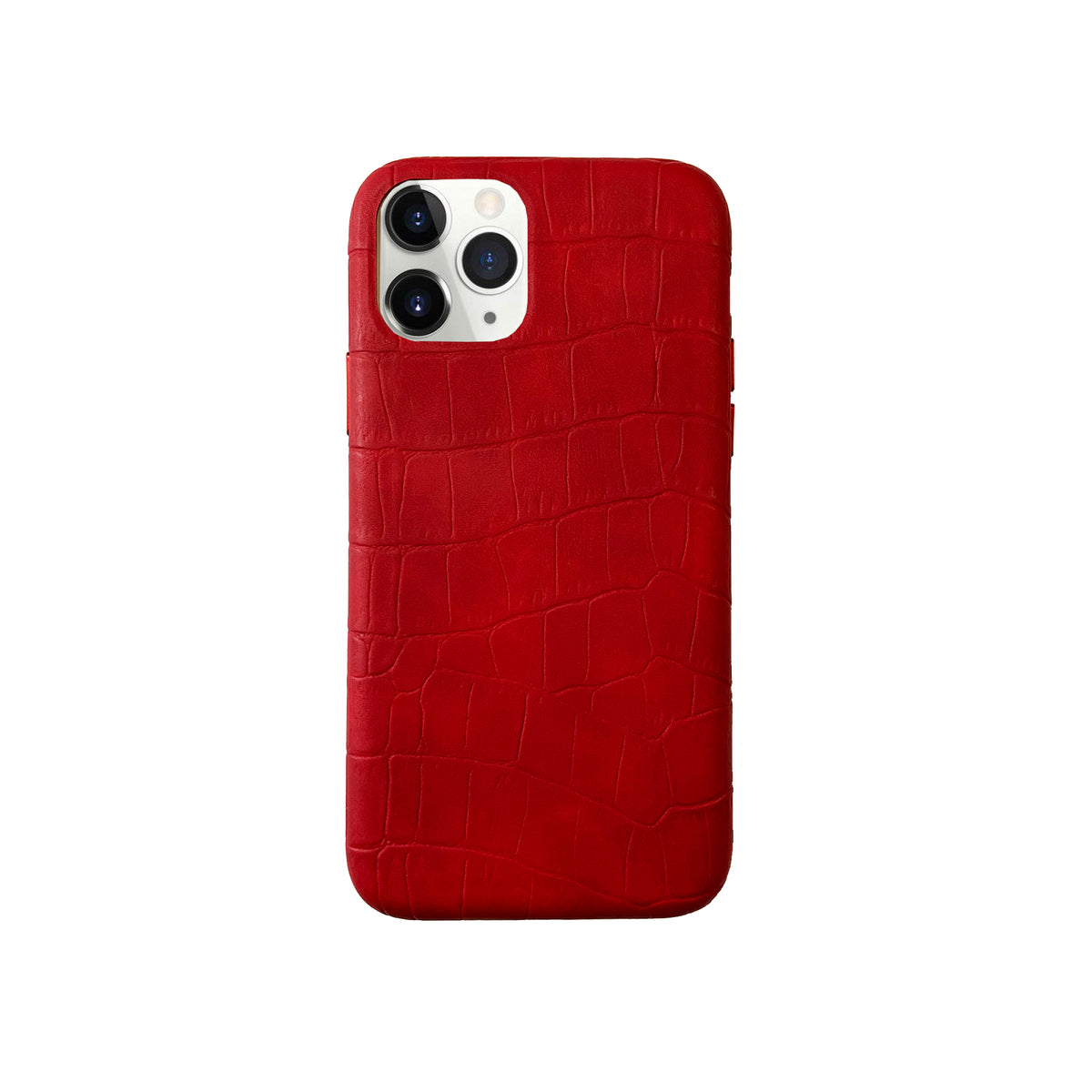 Carcasa de Cuero iPhone 11 Pro - Iphone 11 Pro / Roja