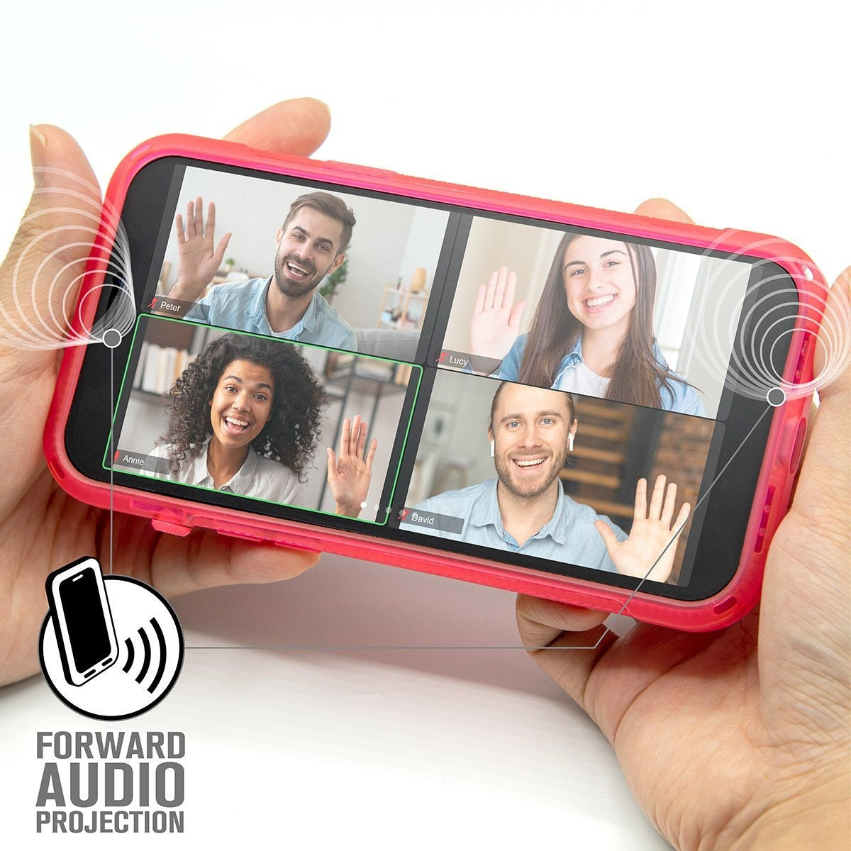 Carcasa Catalyst Vibe Series iPhone 12 / 12 Pro - Rosa Neon