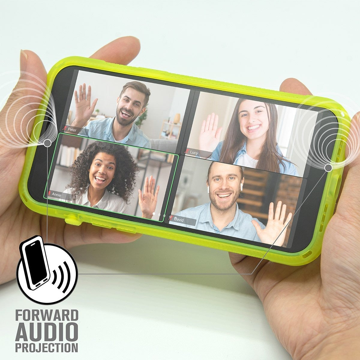 Carcasa Catalyst Vibe Series iPhone 12 / 12 Pro - Amarillo Neon