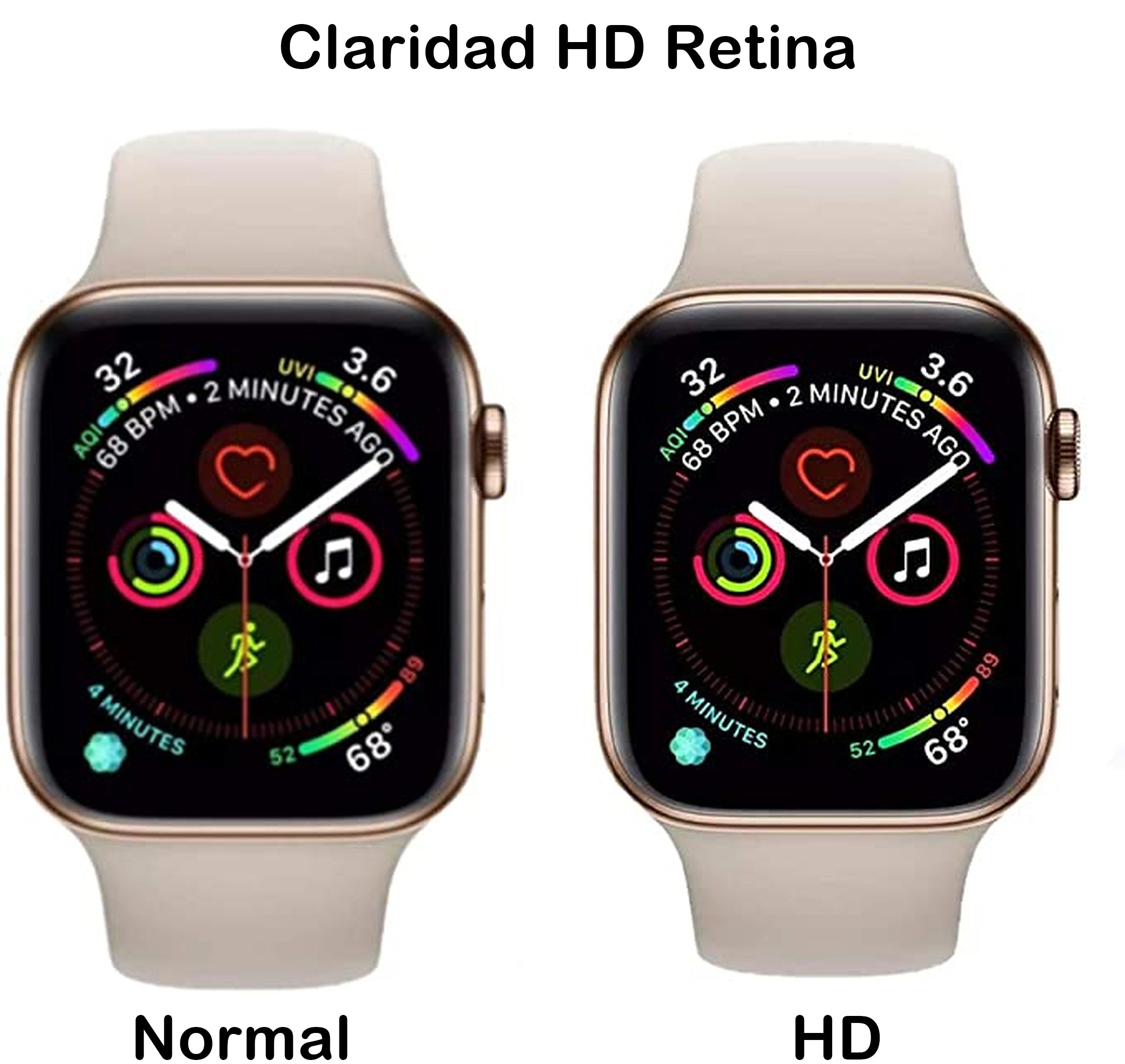 Lamina De Vidrio Templado Apple Watch 45 MM