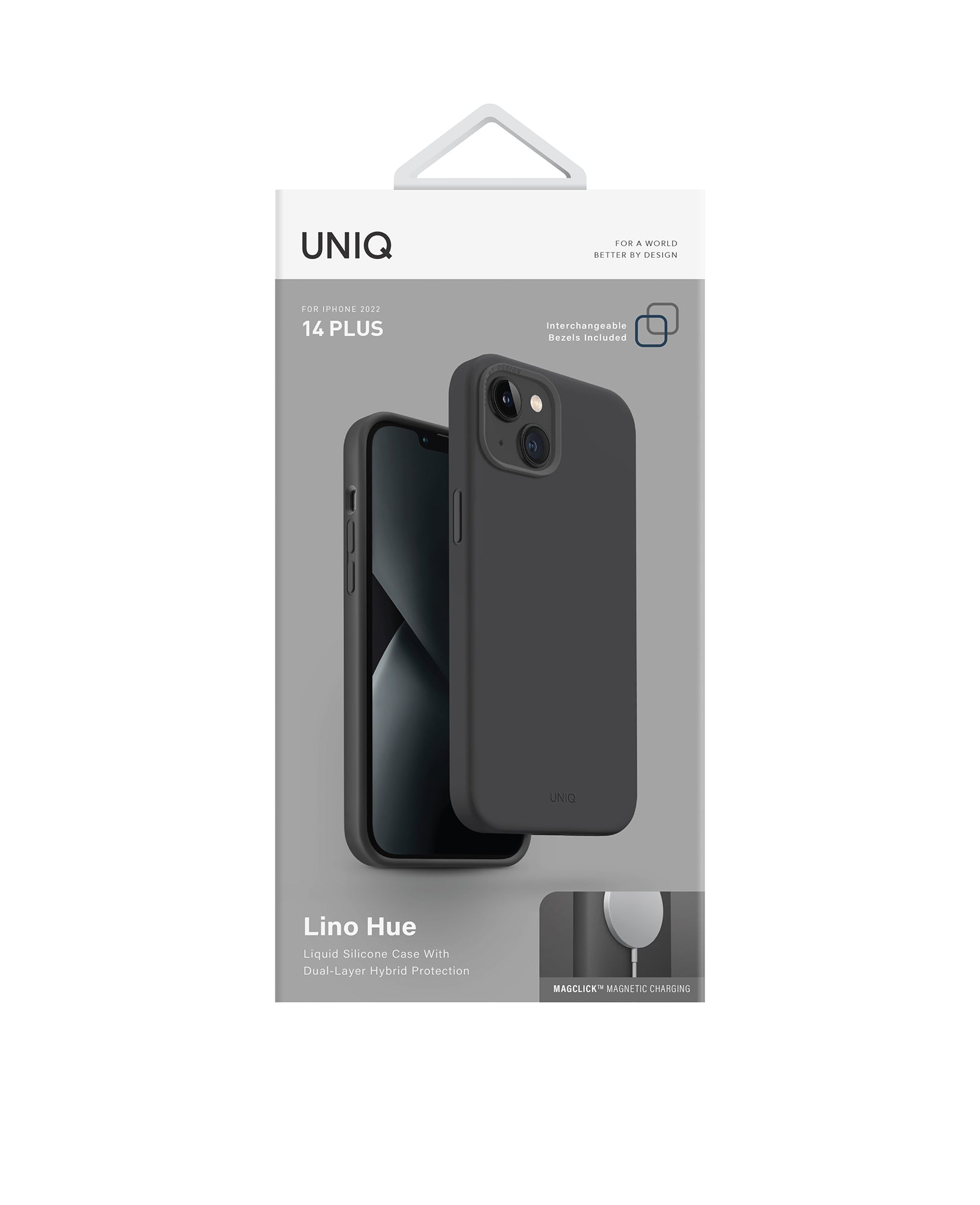 Carcasa Uniq Lino Silicona iPhone 14 Plus - Magsafe