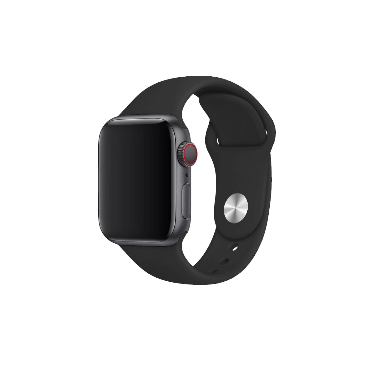 Correa de Silicona Apple Watch - Negro / 38 / 40 / 41 MM / Silicona