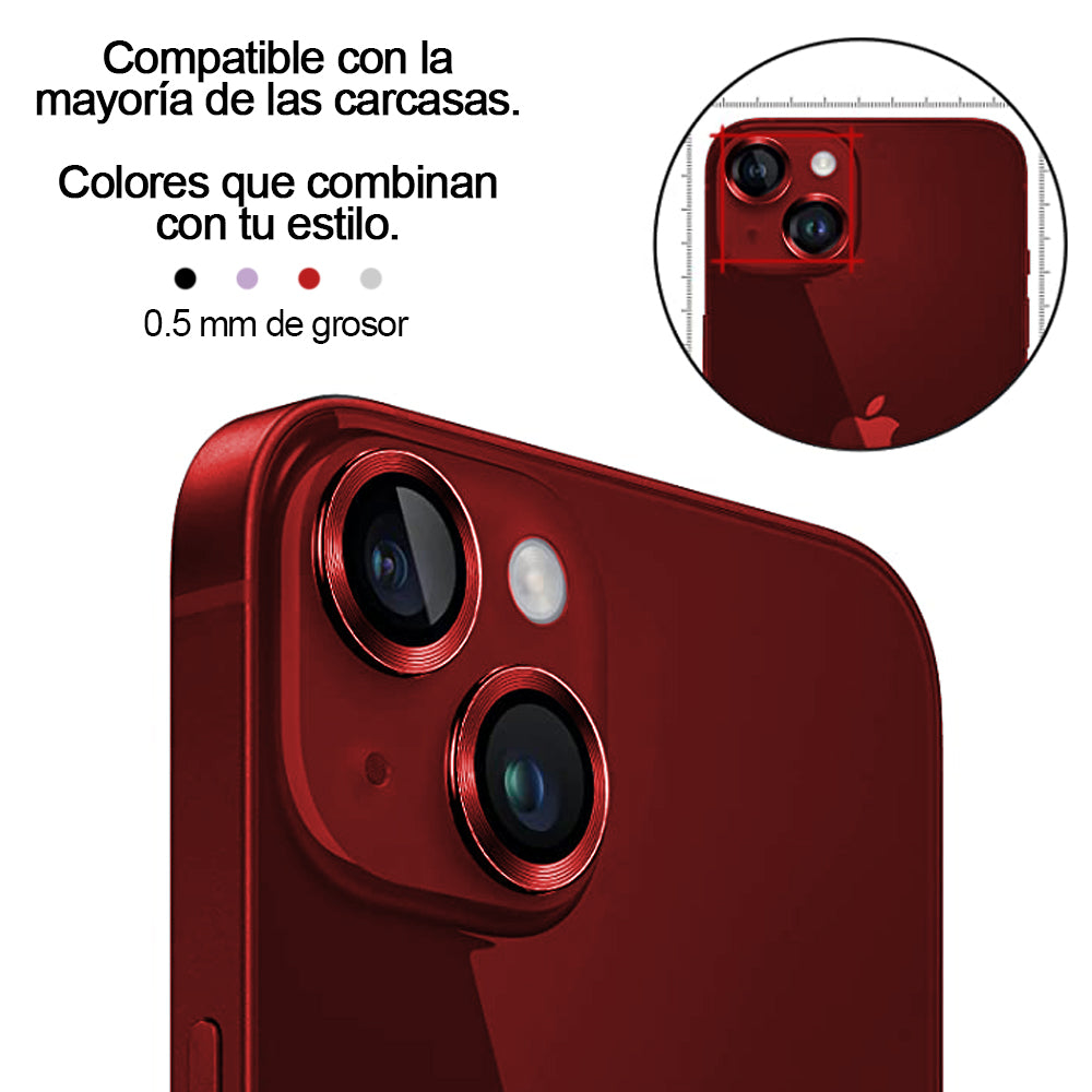 Protectores De Lente De Cámara Para iPhone 14 Pro MAX 14 Plus