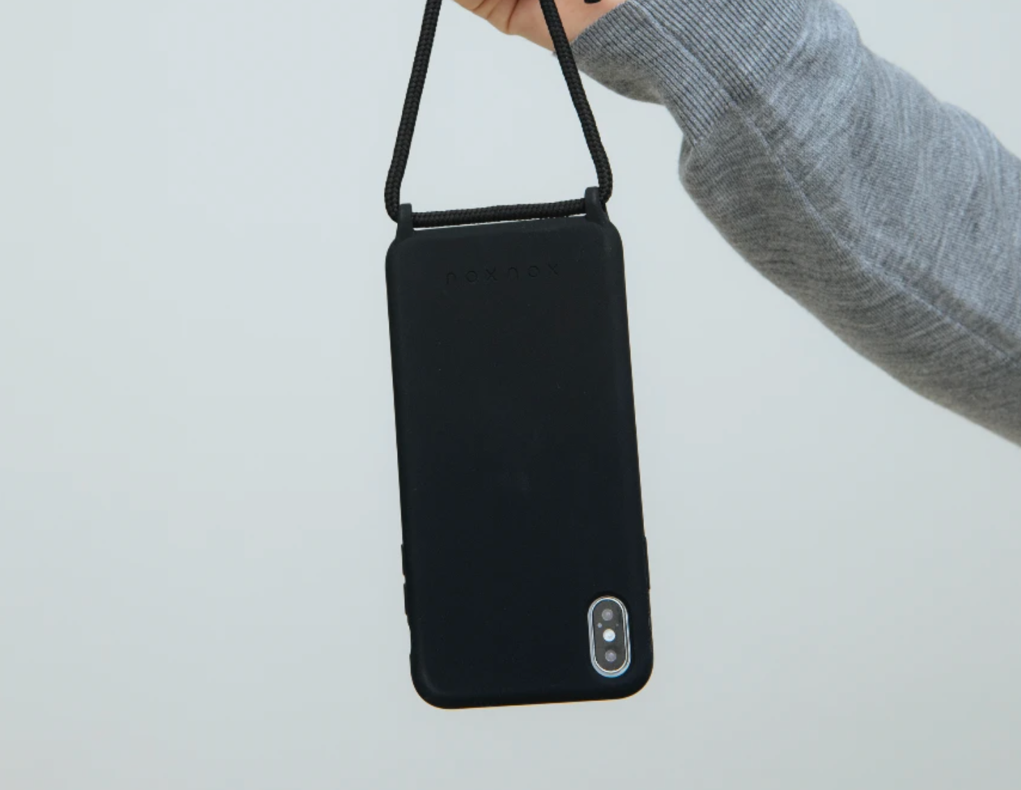 Carcasa de Silicona iPhone con Cinta / Cordon Ajustable iPhone 7 Plus / 8 Plus