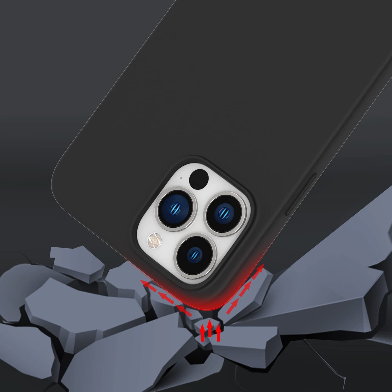 Carcasa de Silicona iPhone con Cinta / Cordon Ajustable iPhone 11 Pro Max