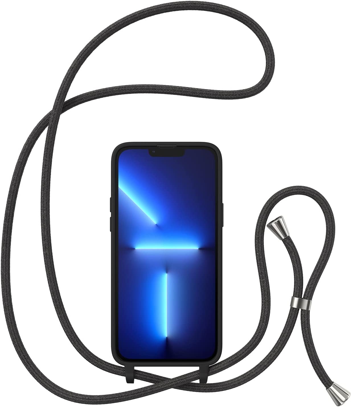 Carcasa de Silicona iPhone con Cinta / Cordon Ajustable iPhone 11 Pro Max