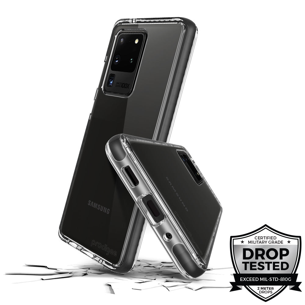 Carcasa Prodigee Safetee Slim Samsung Galaxy S20 – Protección Delgada Antigolpes - Samsung S20 / Negra